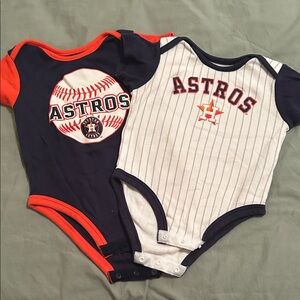 Genuine Merchandise Navy, White, and Orange Bodysuits